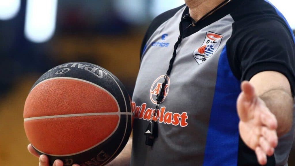 Ορίστηκαν οι διαιτητές της 15ης αγωνιστικής της Stoiximan.gr Basket League