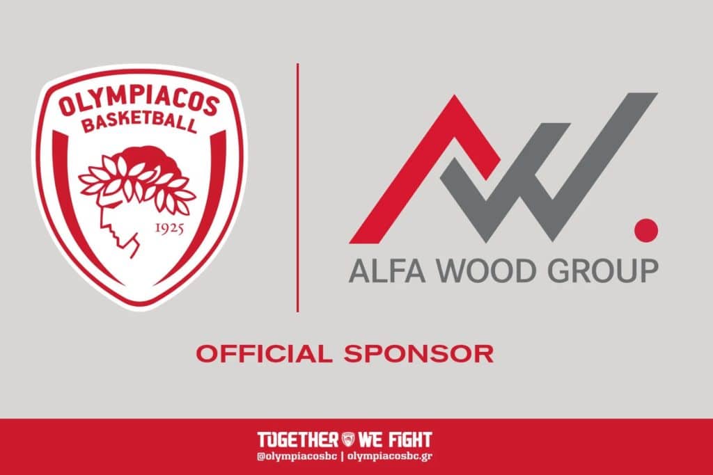 ΚΑΕ Ολυμπιακός: Νέα συνεργασία με την ALFA WOOD GROUP