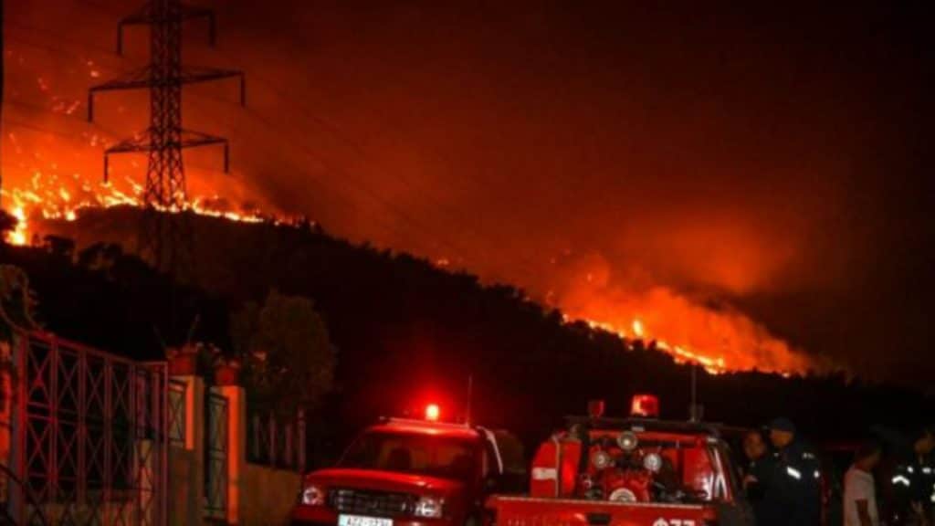 Φωτιά: Νύχτα αγωνίας στην Ηλεία, μάχη με τις φλόγες σε οκτώ μέτωπα