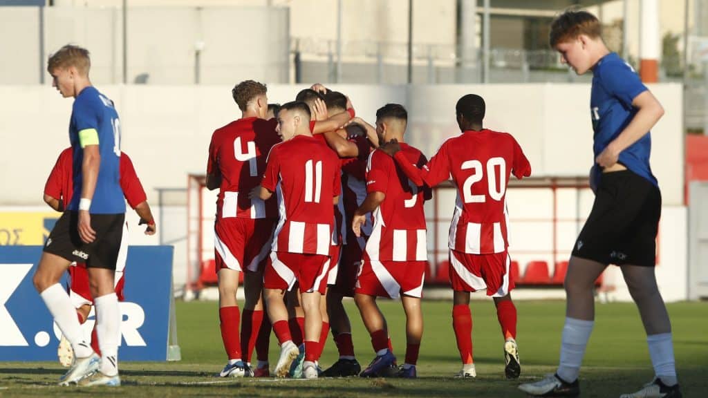 Ολυμπιακός – Ταλίνα Κάλεφ: 2-0 από τον Τουφάκη (vid)