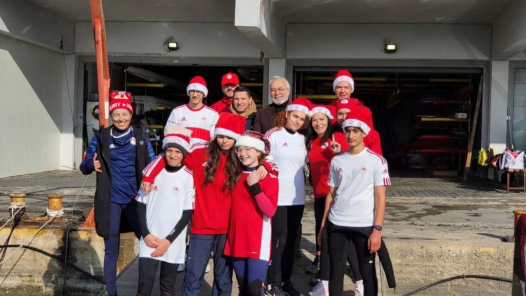 Το Christmas Camp SUP Olympiacos συνεχίζεται με μεγάλη επιτυχία!