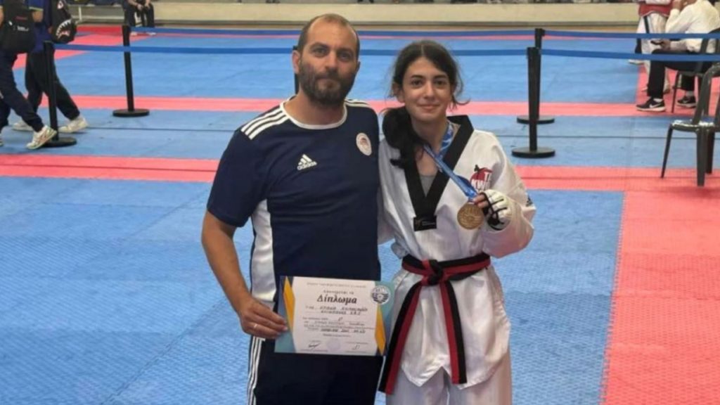 Taekwondo: «Χάλκινη» η Κρυωνά στο Πανελλήνιο πρωτάθλημα!